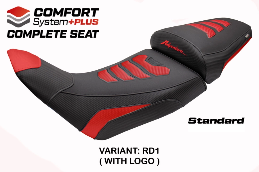 Sella completa compatibile - Honda Africa Twin 1100 2020-2026 - mod Asmara Comfort System Plus - Standard