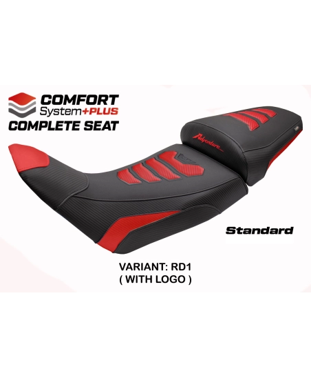 Komplette Sitzbank kompatibel - Honda Africa Twin 1100 2020-2026 - mod Asmara Comfort System Plus - Standard