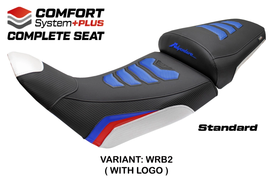 Komplette Sitzbank kompatibel - Honda Africa Twin 1100 2020-2026 - mod Asmara Comfort System Plus - Standard