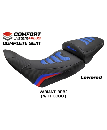 Komplette Sitzbank kompatibel - Honda Africa Twin 1100 2020-2026 - mod Asmara Comfort System Plus - Gesenkt