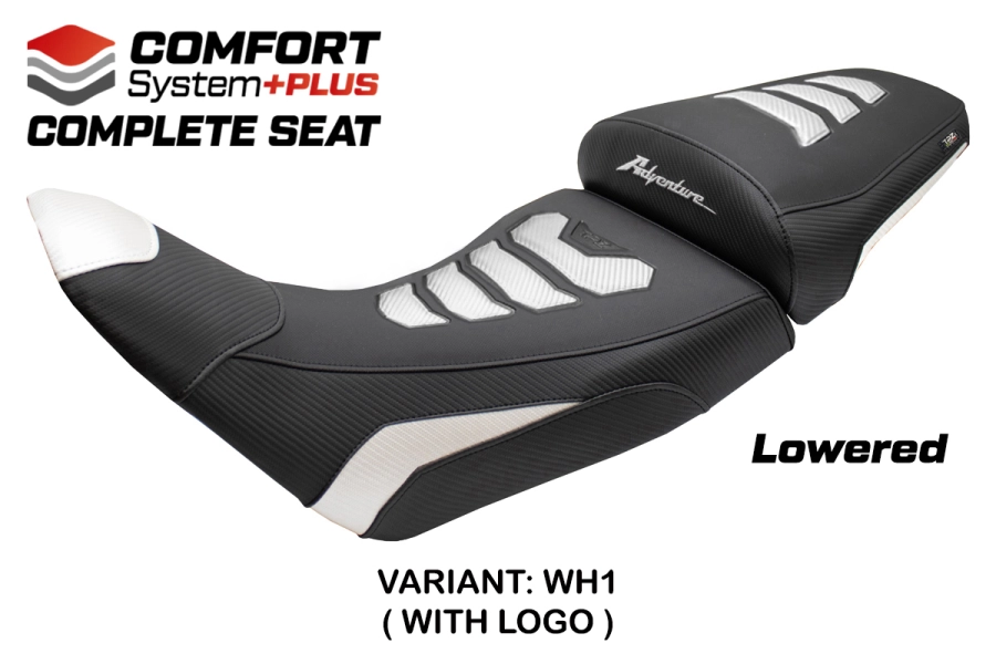 Sella completa compatibile - Honda Africa Twin 1100 2020-2026 - mod Asmara Comfort System Plus - Ribassata