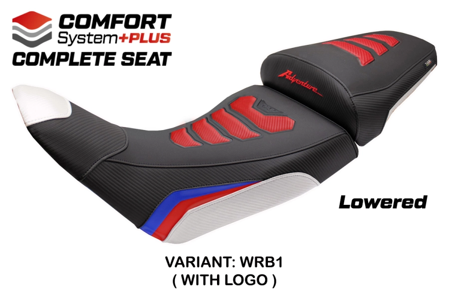 Sella completa compatibile - Honda Africa Twin 1100 2020-2026 - mod Asmara Comfort System Plus - Ribassata