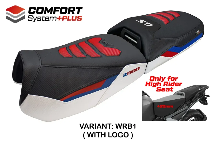 Seat cover compatible - BMW R 1300 GS ADVENTURE 2024-2026 - mod Haisyn Comfort System Plus