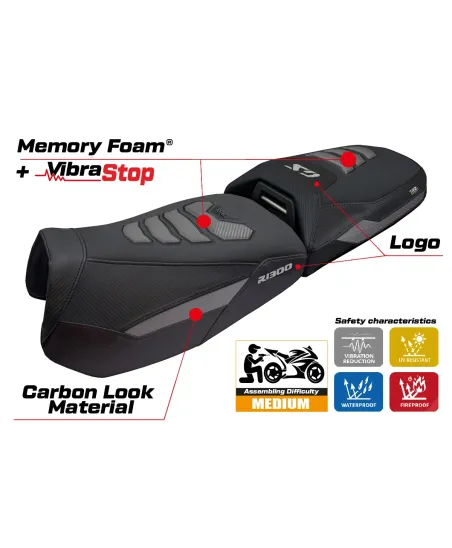 Sitzbezug kompatibel - BMW R 1300 GS ADVENTURE 2024-2026 - mod Haisyn Comfort System Plus