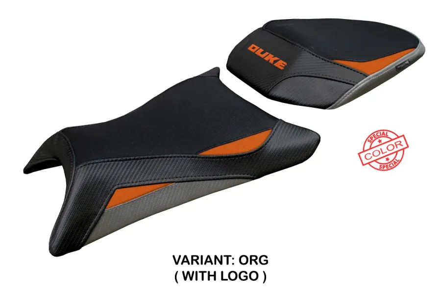 Funda de asiento compatible - KTM 125 Duke 2024-2026 - mod Mola