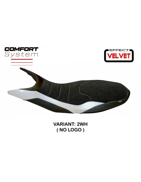 Seat cover compatible Ducati Hypermotard 821 / 939 (13-18) Varna 1 Velvet comfort system model