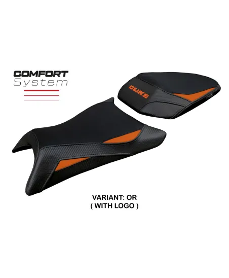 Housse de selle compatible - KTM 125 Duke 2024-2026 - mod Mola Comfort System