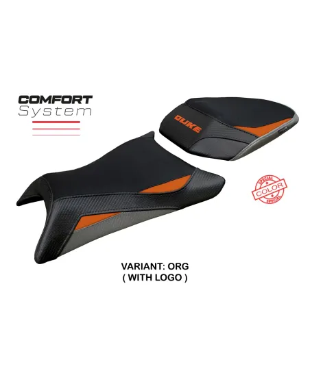 Housse de selle compatible - KTM 125 Duke 2024-2026 - mod Mola Comfort System