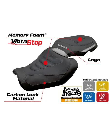 Sitzbezug kompatibel - Yamaha Tracer 9 / 9 GT 2025-2026 - mod Ness Comfort System Plus