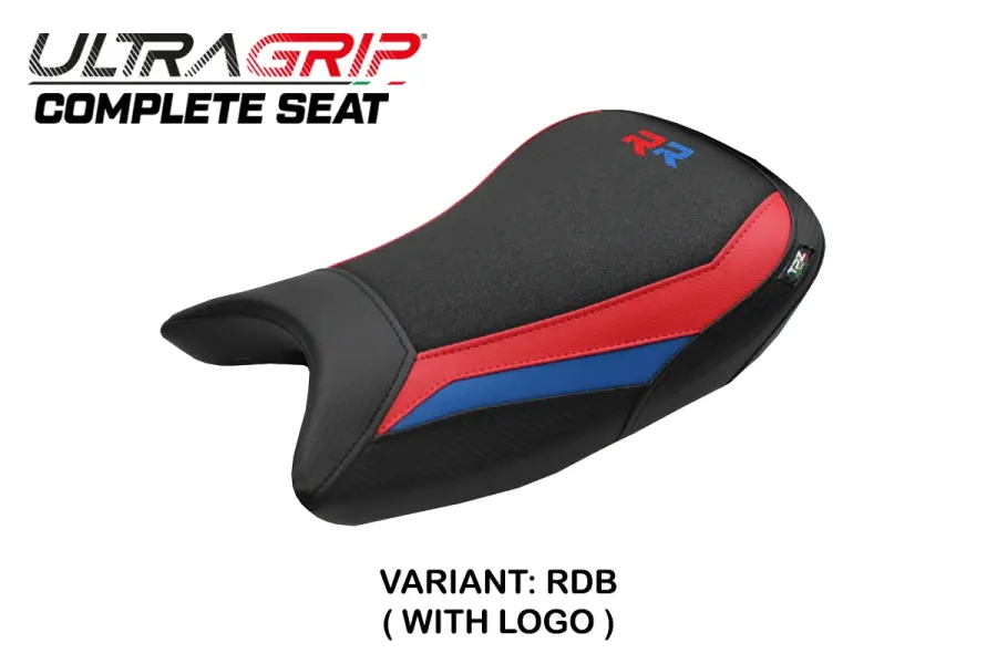 Complete seat compatible - BMW S 1000 RR 2019-2026 - mod Varel Ultragrip
