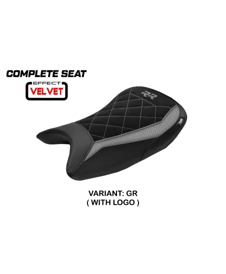 Sella completa compatibile - BMW S 1000 RR 2019-2026 - mod Varel Velvet