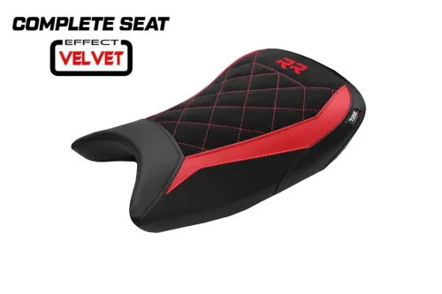 Sella completa compatibile - BMW S 1000 RR 2019-2026 - mod Varel Velvet