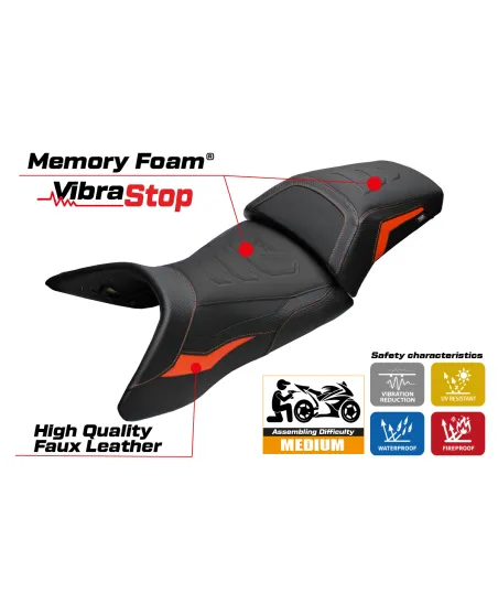 Seat cover compatible - KTM 1390 Super Adventure S 2025-2026 - mod Enns Comfort System Plus