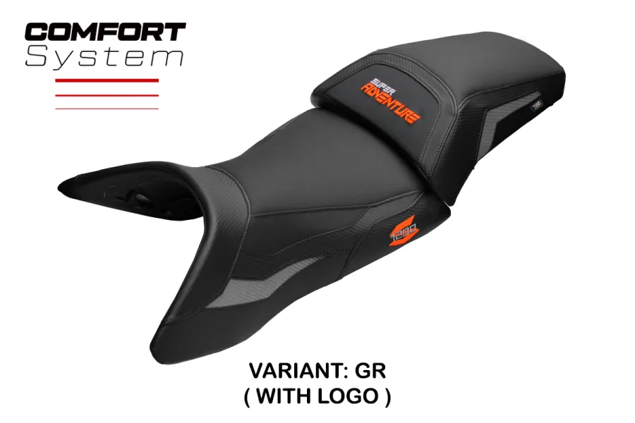 Seat cover compatible KTM 1290 Super Adventure S (21-22) Lumiar comfort system model