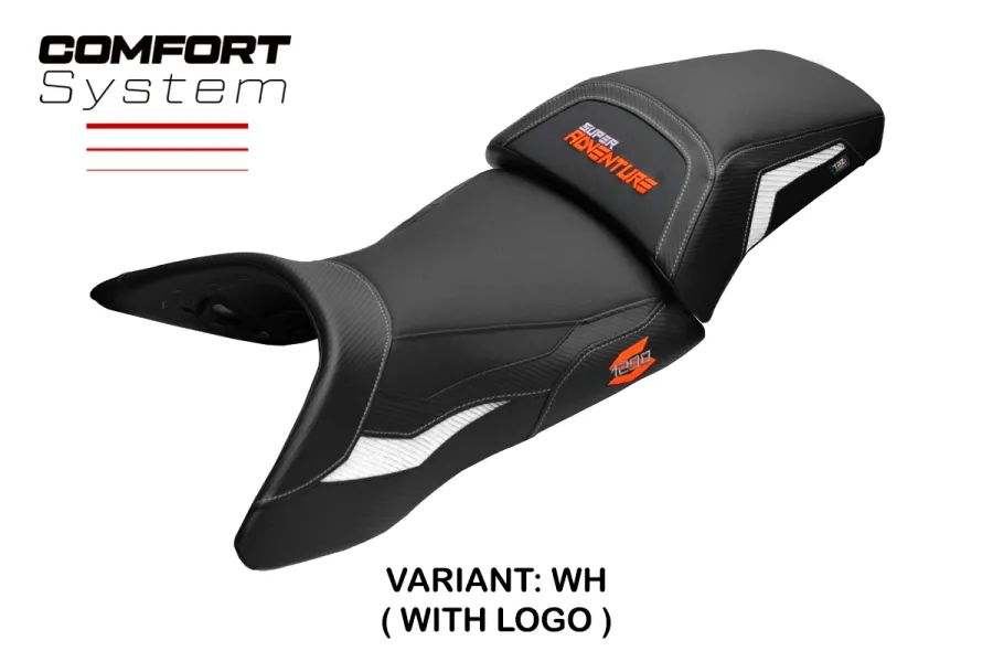 Seat cover compatible KTM 1290 Super Adventure S (21-22) Lumiar comfort system model