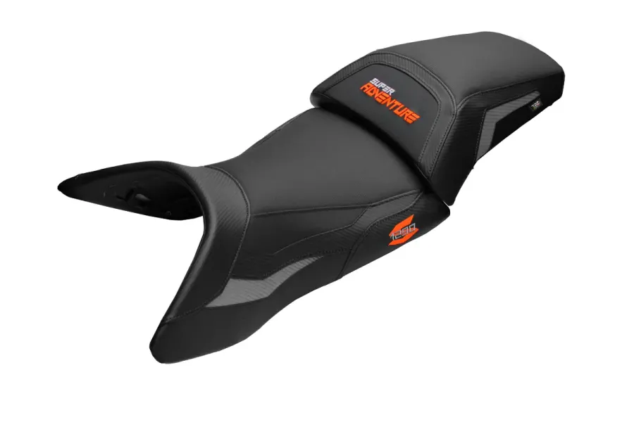 Rivestimento sella compatibile - KTM 1290 Super Adventure S 2021-2025 - mod Lumiar Comfort System