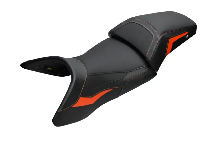 Funda de asiento compatible - KTM 1290 Super Adventure S 2021 - 2024 - mod Lumiar Comfort System