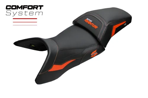 Funda de asiento compatible - KTM 1290 Super Adventure S 2021 - 2024 - mod Lumiar Comfort System