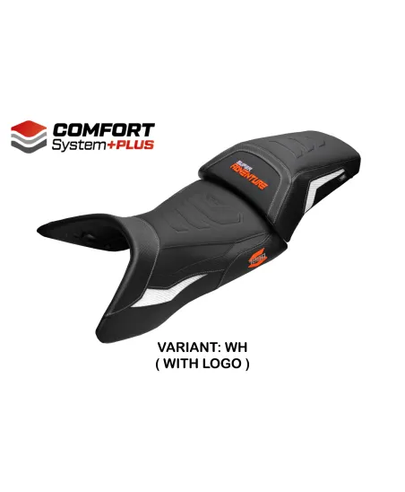 Funda de asiento compatible - KTM 1290 Super Adventure S 2021-2025 - mod Lumiar Comfort System Plus