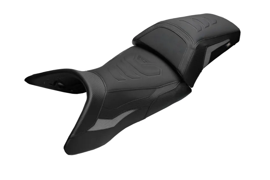 Housse de selle compatible - KTM 1290 Super Adventure S 2021-2025 - mod Lumiar Comfort System Plus