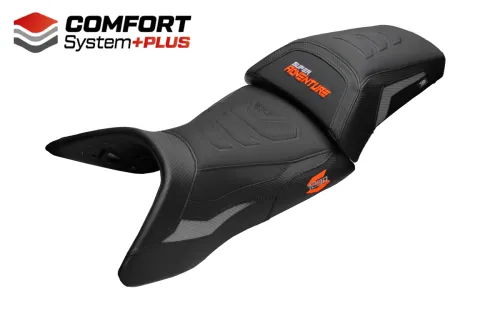 Housse de selle compatible - KTM 1290 Super Adventure S 2021-2025 - mod Lumiar Comfort System Plus