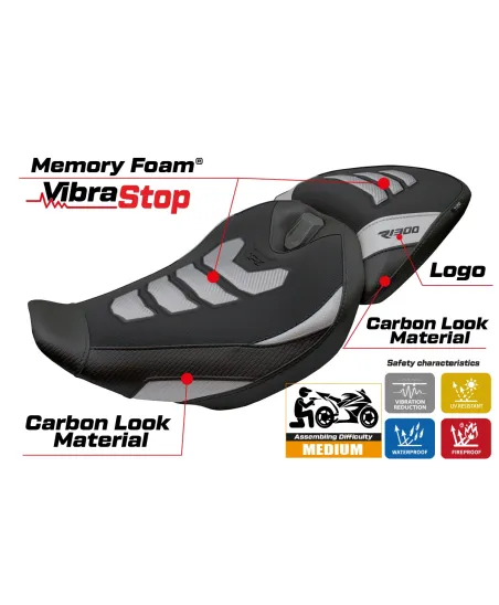 Seat cover compatible - BMW R 1300 R 2025-2026 - mod Remy Comfort System Plus