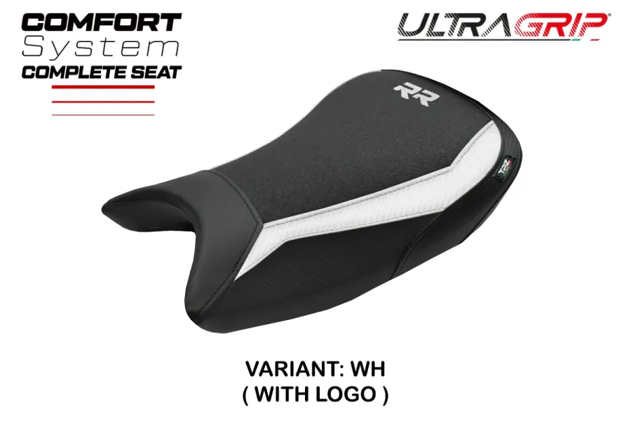 Sella completa compatibile - BMW S 1000 RR 2019-2026 - mod Varel Ultragrip Comfort System