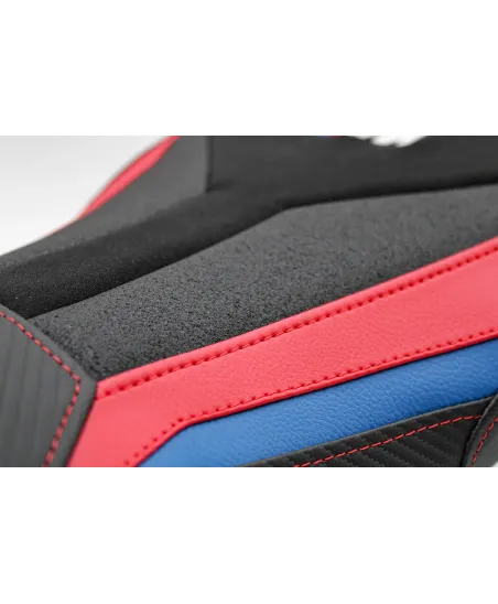Sella completa compatibile - BMW S 1000 RR 2019-2026 - mod Varel Ultragrip Velvet Special Edition