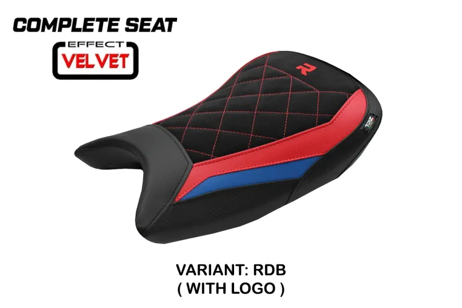 Sella completa compatibile - BMW S 1000 R 2021-2026 - mod Bexley Velvet