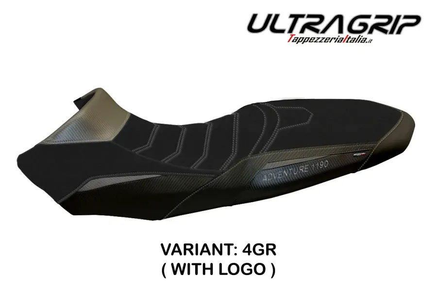 Seat cover compatible - KTM 1190 Adventure R 2013 - 2016 - mod Sassuolo Ultragrip