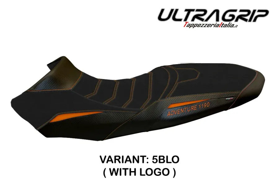 Funda de asiento compatible - KTM 1190 Adventure R 2013 - 2016 - mod Sassuolo Ultragrip