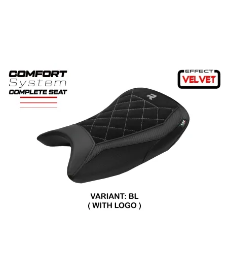 Sella completa compatibile - BMW S 1000 R 2021-2026 - mod Bexley Velvet Comfort System