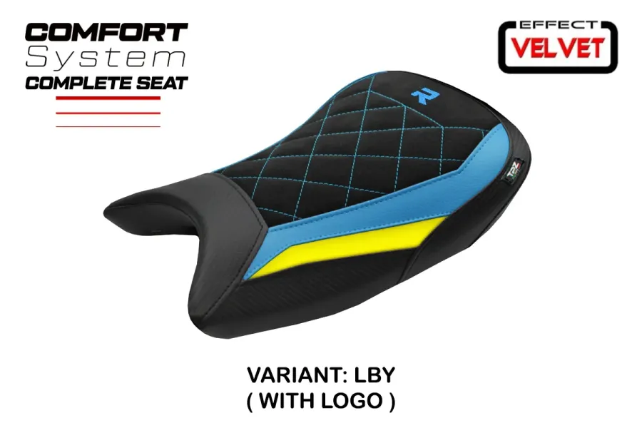 Selle complète compatible - BMW S 1000 R 2021-2026 - mod Bexley Velvet Comfort System