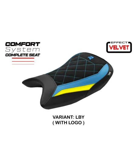 Selle complète compatible - BMW S 1000 R 2021-2026 - mod Bexley Velvet Comfort System