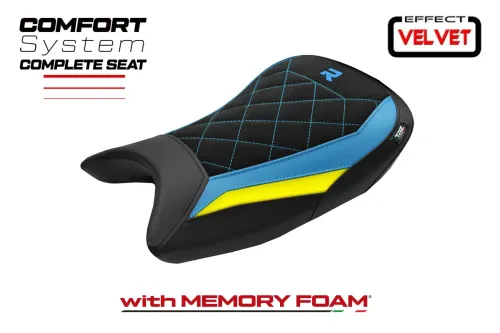 Komplette Sitzbank kompatibel - BMW S 1000 R 2021-2026 - mod Bexley Velvet Comfort System