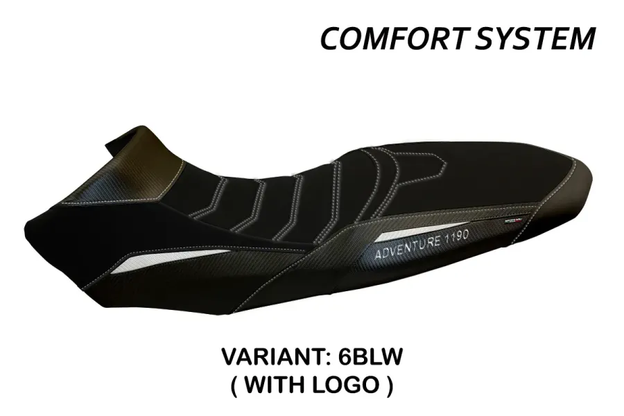 Sitzbezug kompatibel - KTM 1190 Adventure R 2013 - 2016 - mod Sassuolo Comfort System