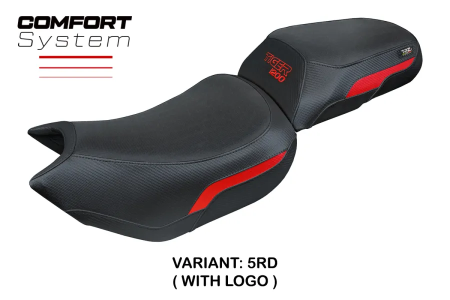 Funda de asiento compatible - Triumph Tiger 1200 2022-2026 - mod Wales Comfort System