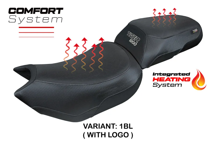 Rivestimento sella compatibile - Triumph Tiger 1200 2022-2026 - mod Heating Comfort System