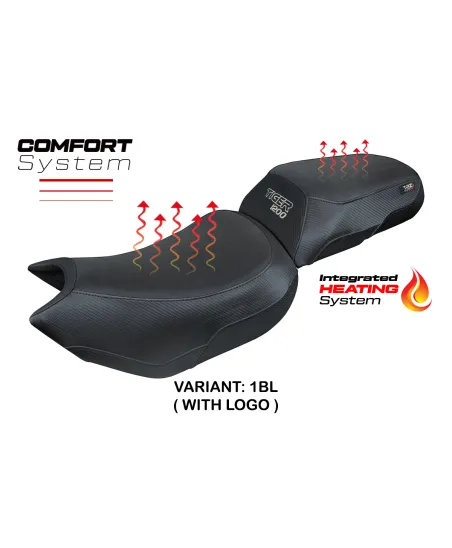 Housse de selle compatible - Triumph Tiger 1200 2022-2026 - mod Heating Comfort System