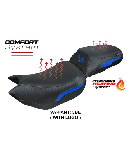 Funda de asiento compatible - Triumph Tiger 1200 2022-2026 - mod Heating Comfort System