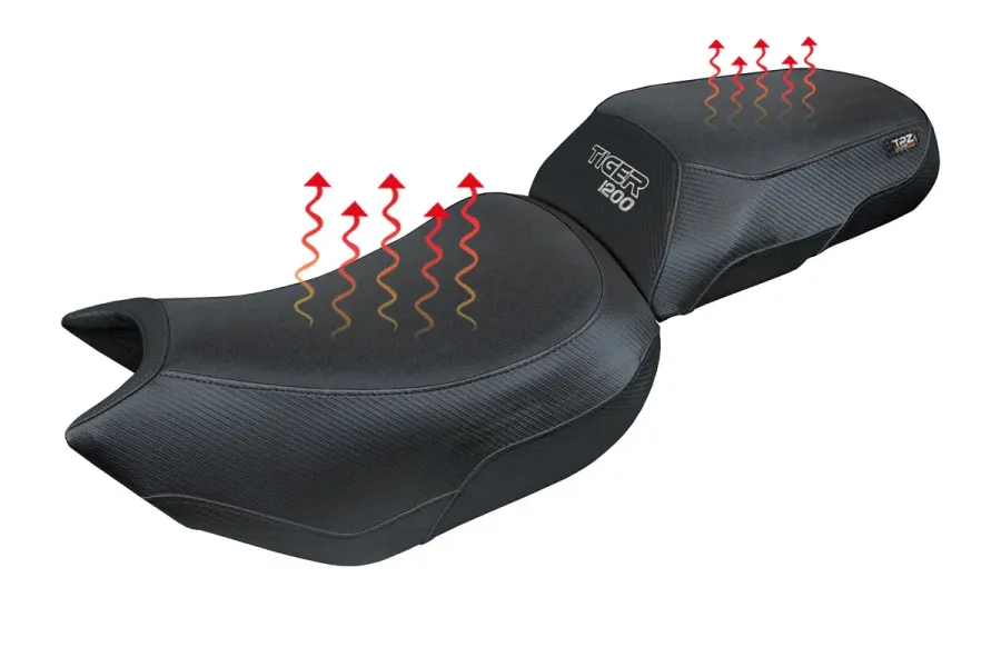 Sitzbezug kompatibel - Triumph Tiger 1200 2022-2026 - mod Heating Comfort System