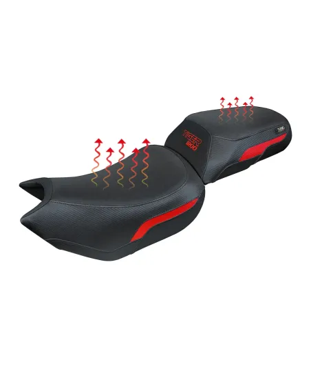 Funda de asiento compatible - Triumph Tiger 1200 2022-2026 - mod Heating Comfort System