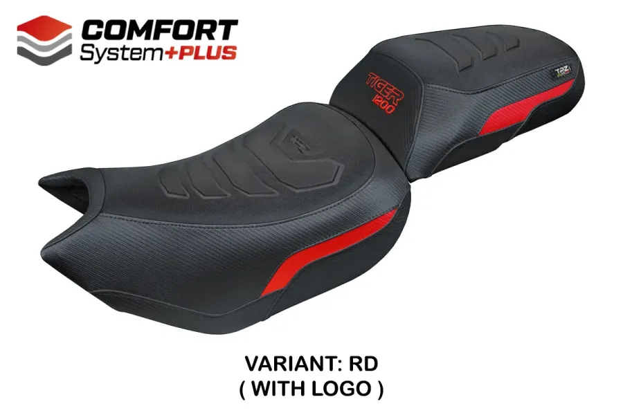 Housse de selle compatible - Triumph Tiger 1200 2022-2026 - mod Wales Comfort System Plus