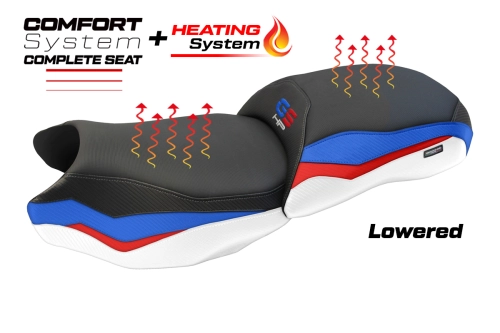 Sella completa compatibile - BMW R 1200 GS 2013-2018 - mod Mainz Heating Complete Comfort Seat - Ribassata