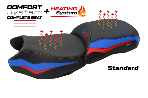 Komplette Sitzbank kompatibel - BMW R 1200 GS 2013-2018 - mod Mainz Heating Complete Comfort Seat - Standard