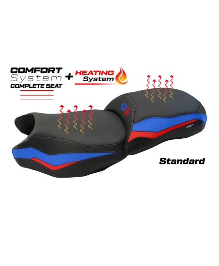 Komplette Sitzbank kompatibel - BMW R 1200 GS 2013-2018 - mod Mainz Heating Complete Comfort Seat - Standard