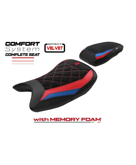 Komplette Sitzbank kompatibel - BMW S 1000 R 2021-2026 - mod Bexley Velvet Comfort System