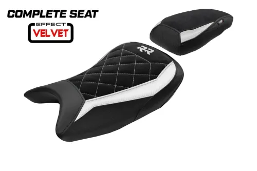 Sella completa compatibile - BMW S 1000 RR 2019-2026 - mod Varel Velvet