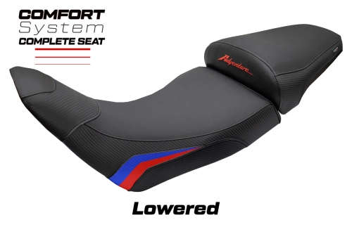 Komplette Sitzbank kompatibel - Honda Africa Twin 1100 2020-2026 - mod Asmara Comfort System - Gesenkt