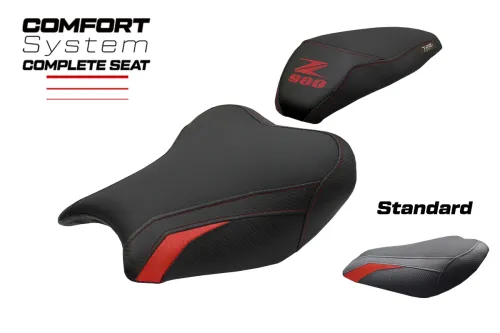 Complete seat compatible - Kawasaki Z 900 2017-2024 - mod Liaka Comfort - Standard